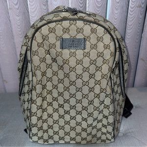 Gucci GG Canvas Backpack